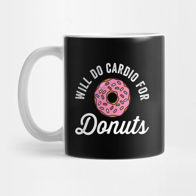 Will Do Cardio For Donuts by Cult WolfSpirit 